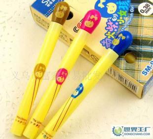 韓國文具 可愛短款火柴頭中性筆 學(xué)習(xí)用品 黑 0.38 粗款_辦公.文教_世界工廠網(wǎng)中國產(chǎn)品信息庫