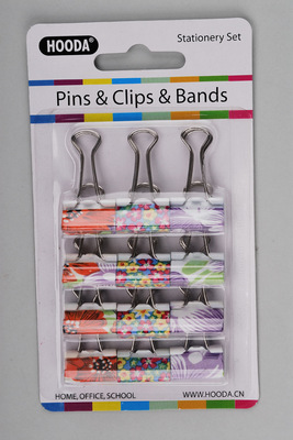 【專業(yè)生產(chǎn)可愛票夾,印花長尾夾,文件夾,試卷夾】價(jià)格,廠家,圖片,夾子,武義縣中興文教用品-